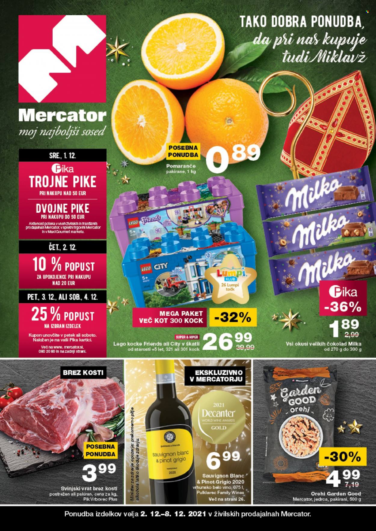 Mercator katalog - 2.12.2021 - 8.12.2021. Stran 1