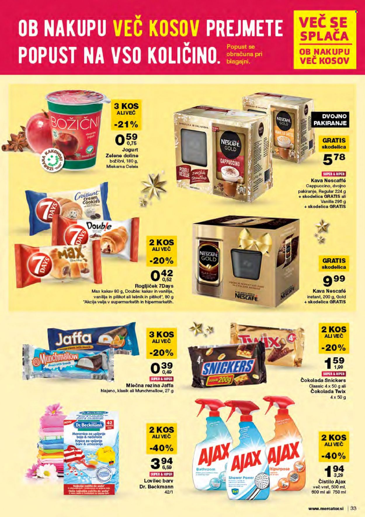 Mercator katalog - 2.12.2021 - 8.12.2021. Stran 33