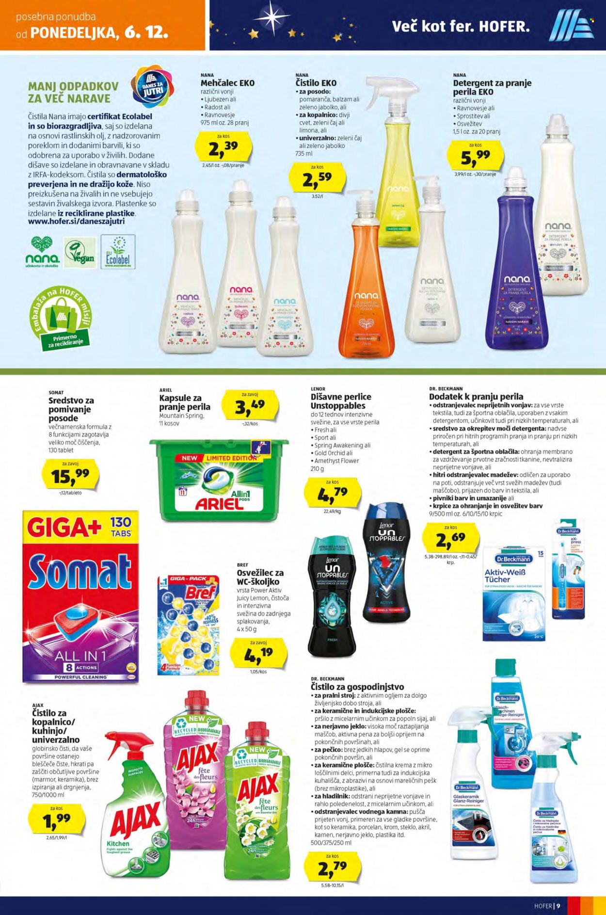 Hofer katalog - 3.12.2021 - 11.12.2021. Stran 9