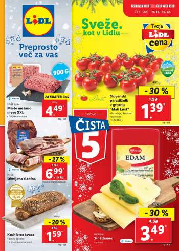 Lidl katalog - 09.12.2021 - 19.12.2021.