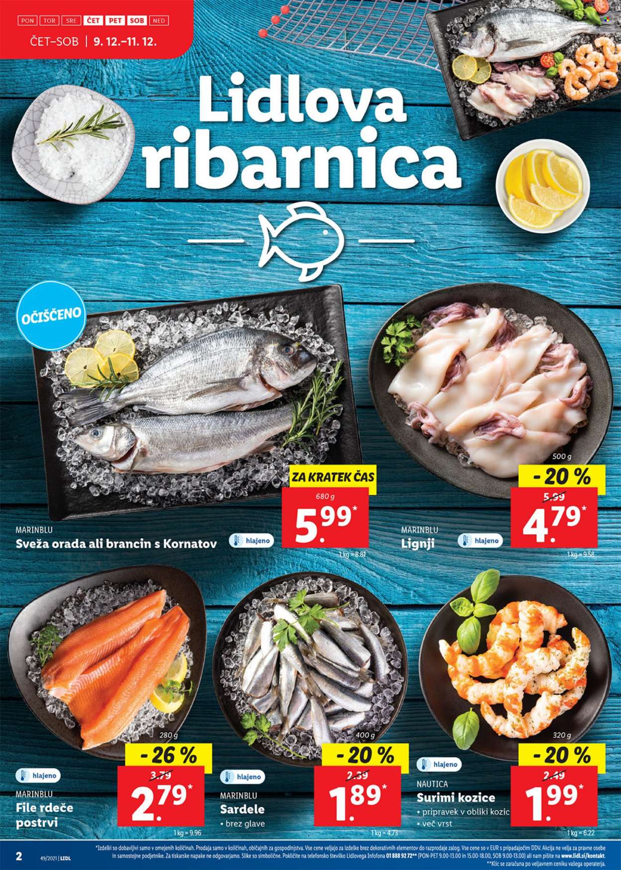 Lidl katalog - 9.12.2021 - 19.12.2021. Stran 2