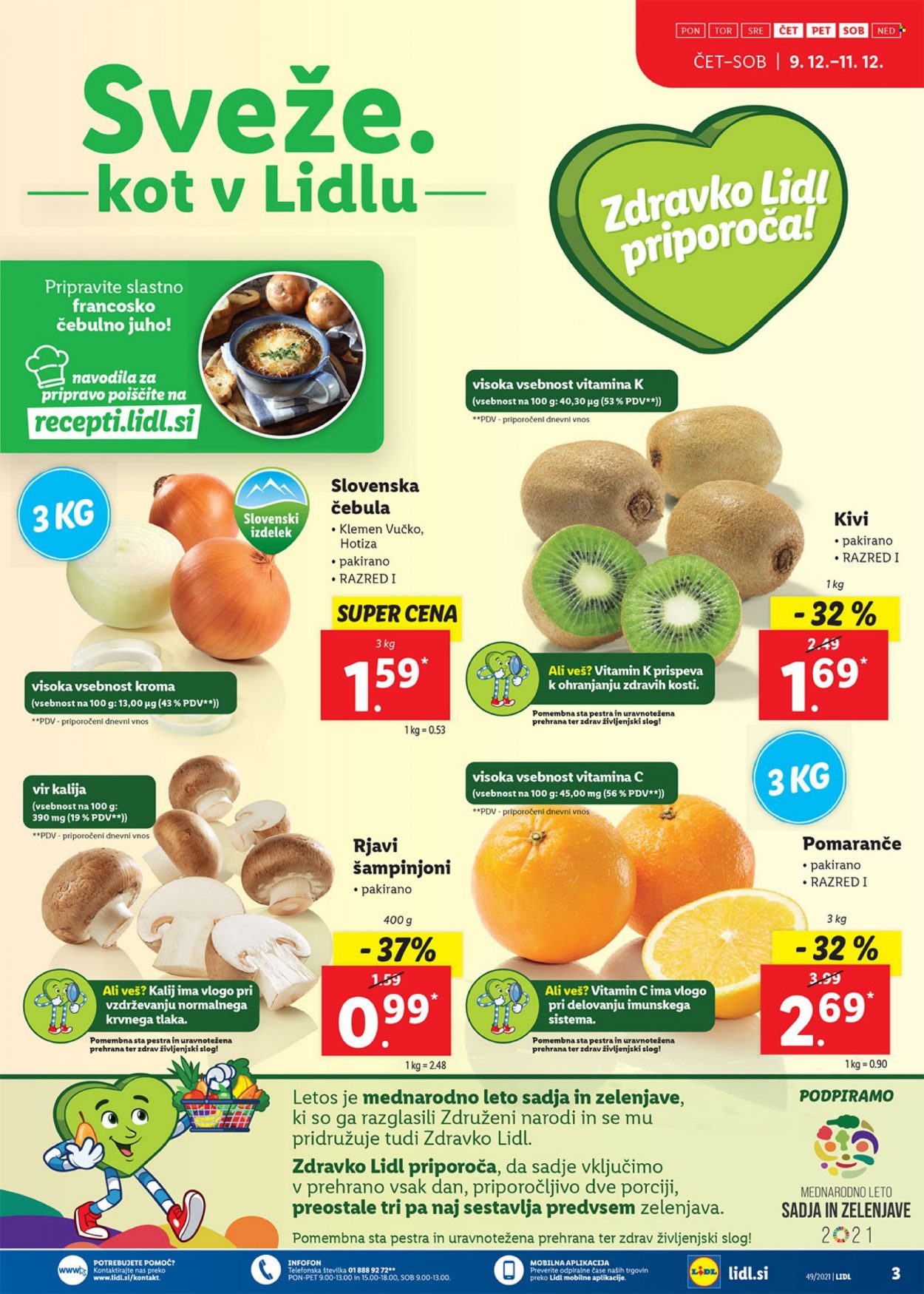 Lidl katalog - 9.12.2021 - 19.12.2021. Stran 3