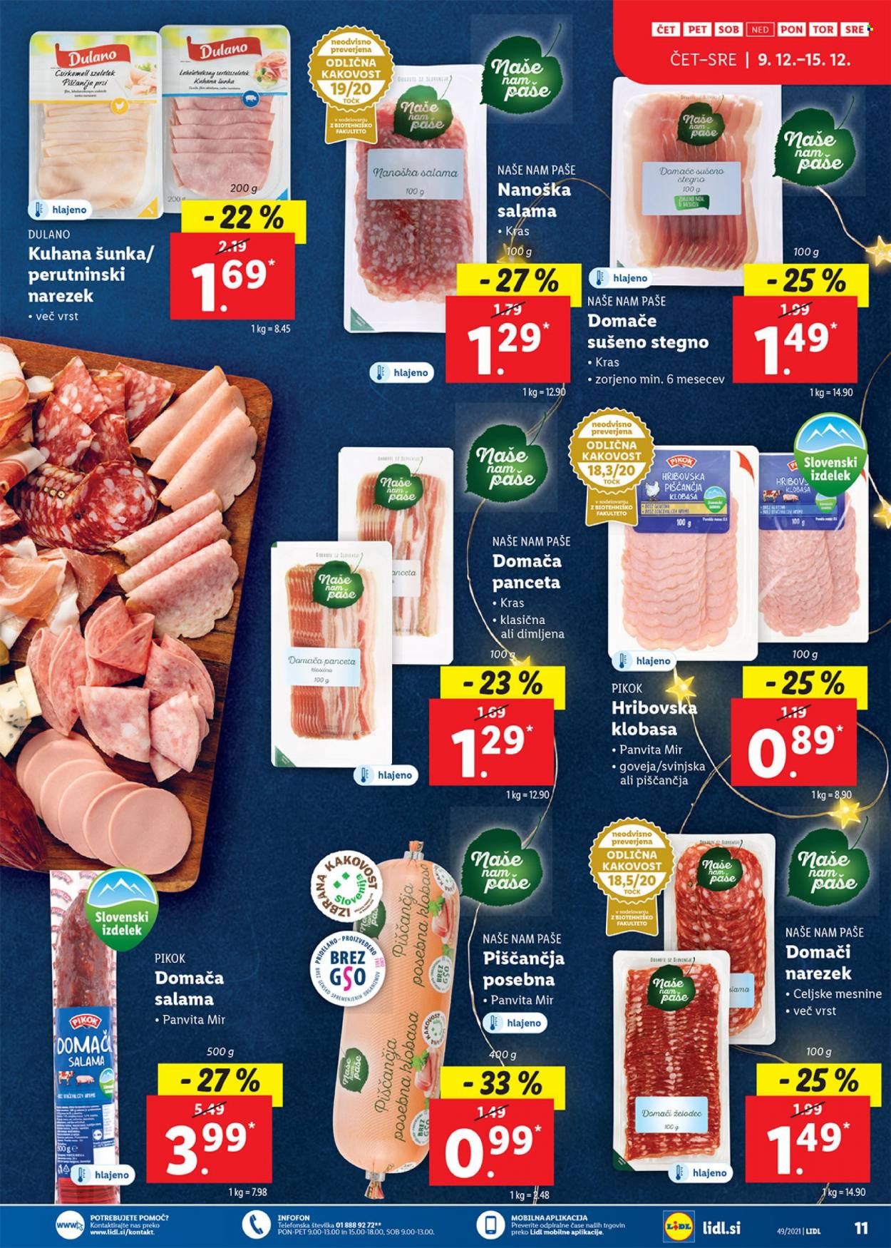 Lidl katalog - 9.12.2021 - 19.12.2021. Stran 11