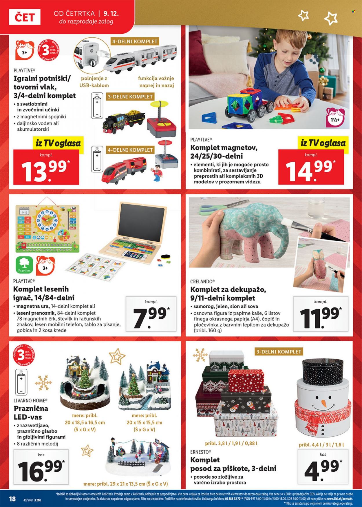 Lidl katalog - 9.12.2021 - 19.12.2021. Stran 18