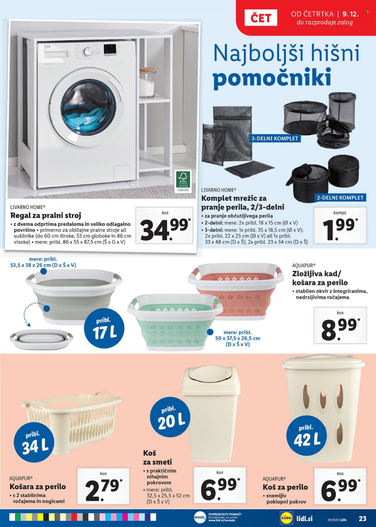 Lidl katalog - 9.12.2021 - 19.12.2021. Stran 23