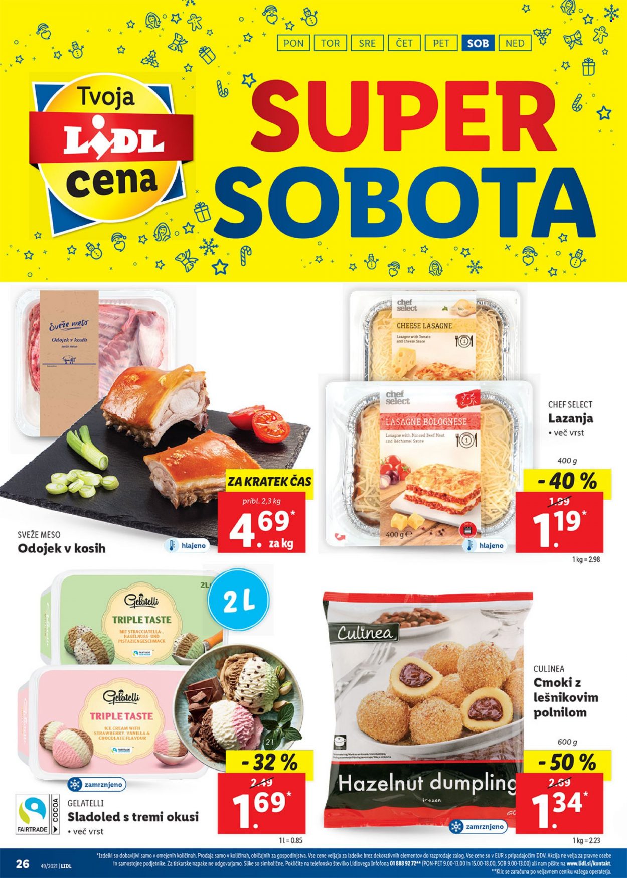 Lidl katalog - 9.12.2021 - 19.12.2021. Stran 26