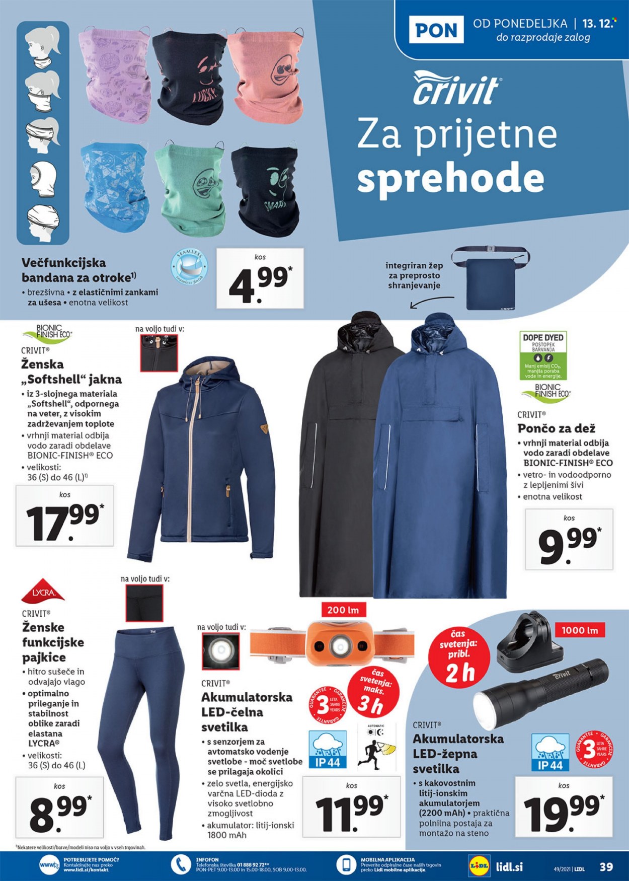 Lidl katalog - 9.12.2021 - 19.12.2021. Stran 39