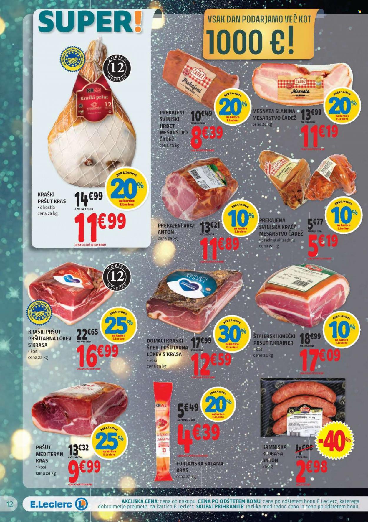 E.Leclerc katalog - 8.12.2021 - 18.12.2021. Stran 12