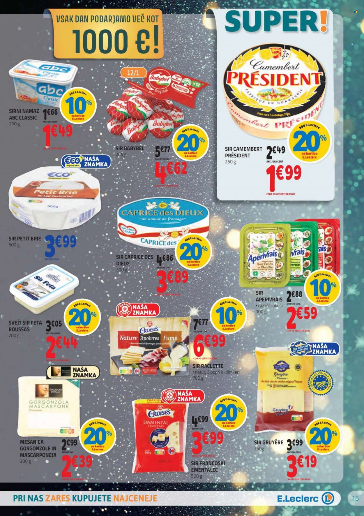 E.Leclerc katalog - 8.12.2021 - 18.12.2021. Stran 15
