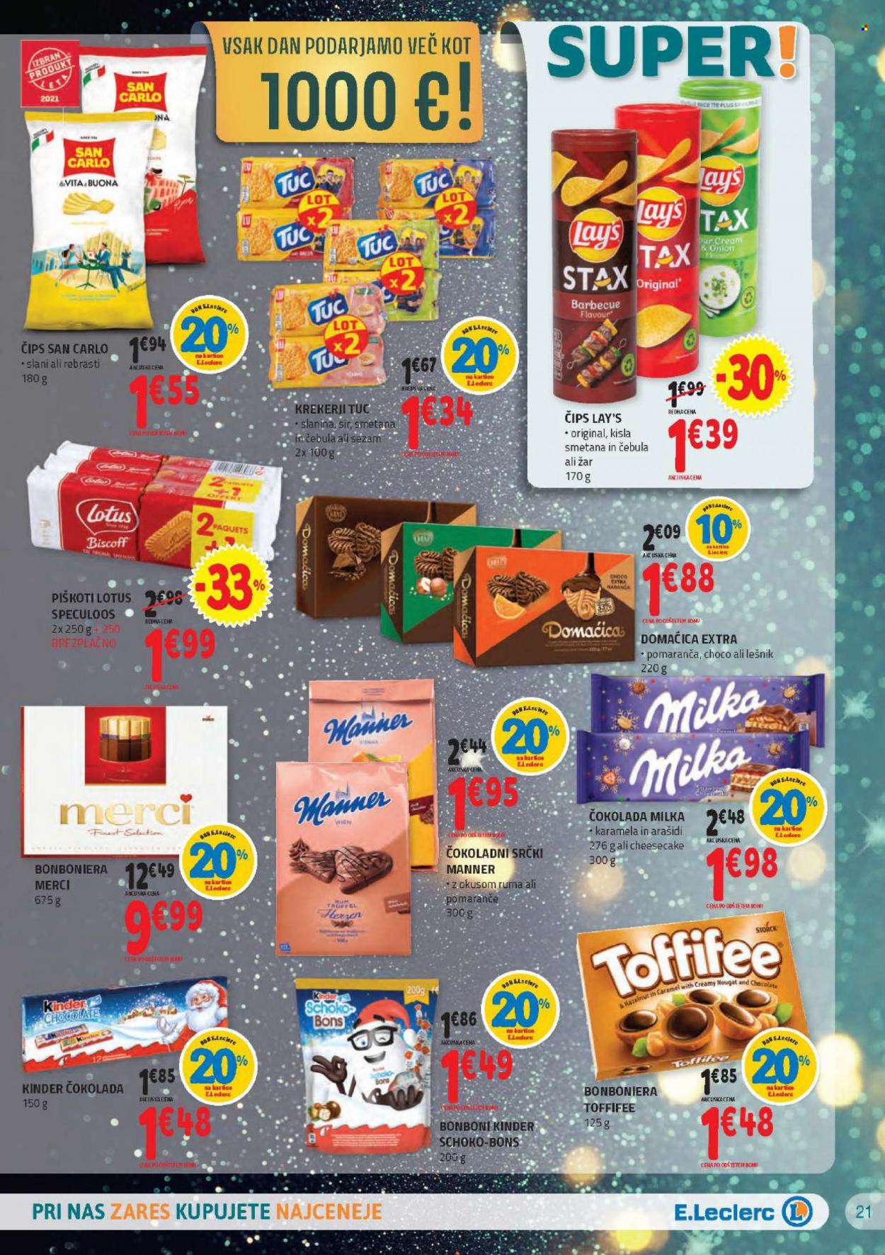 E.Leclerc katalog - 8.12.2021 - 18.12.2021. Stran 21
