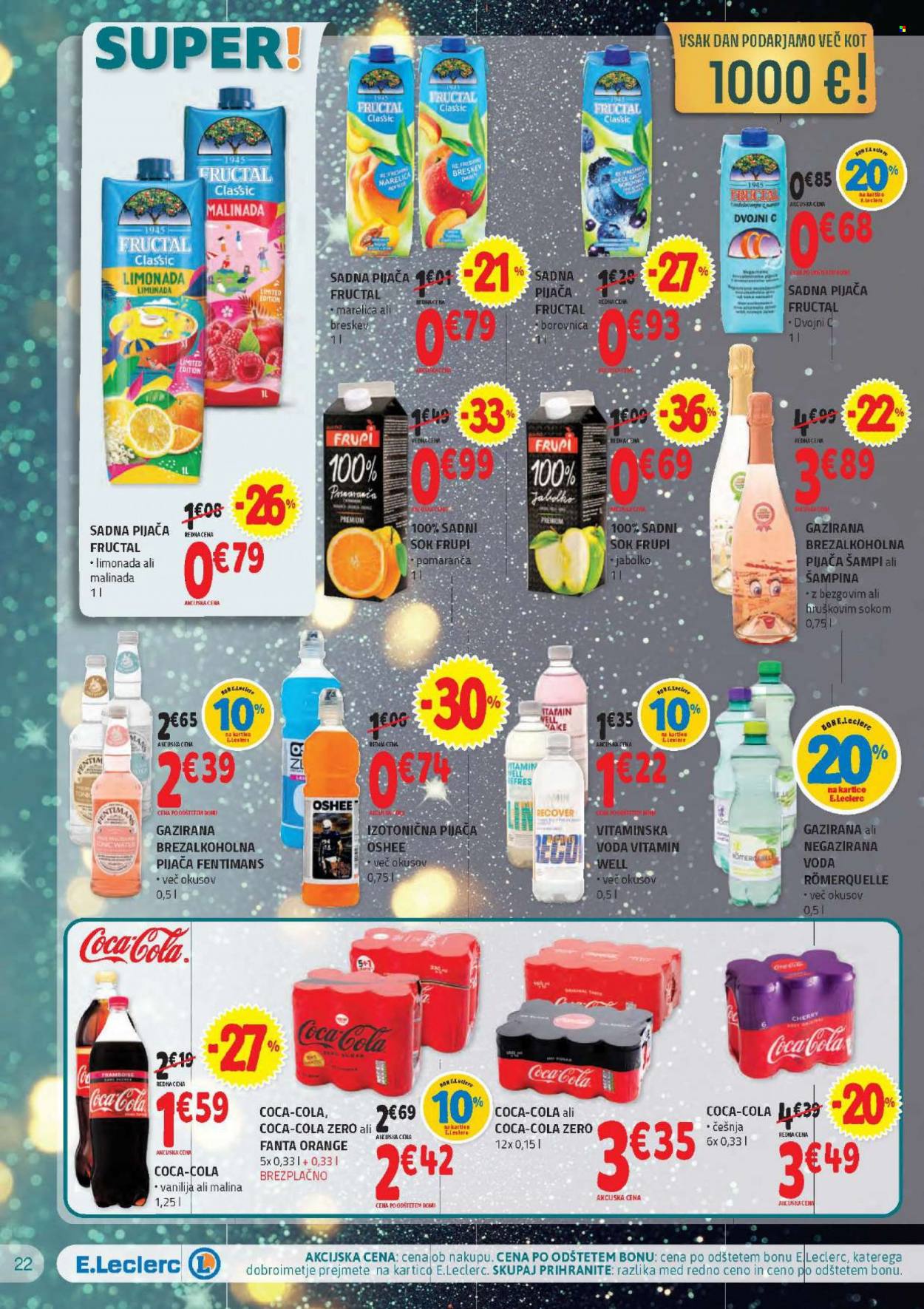 E.Leclerc katalog - 8.12.2021 - 18.12.2021. Stran 22