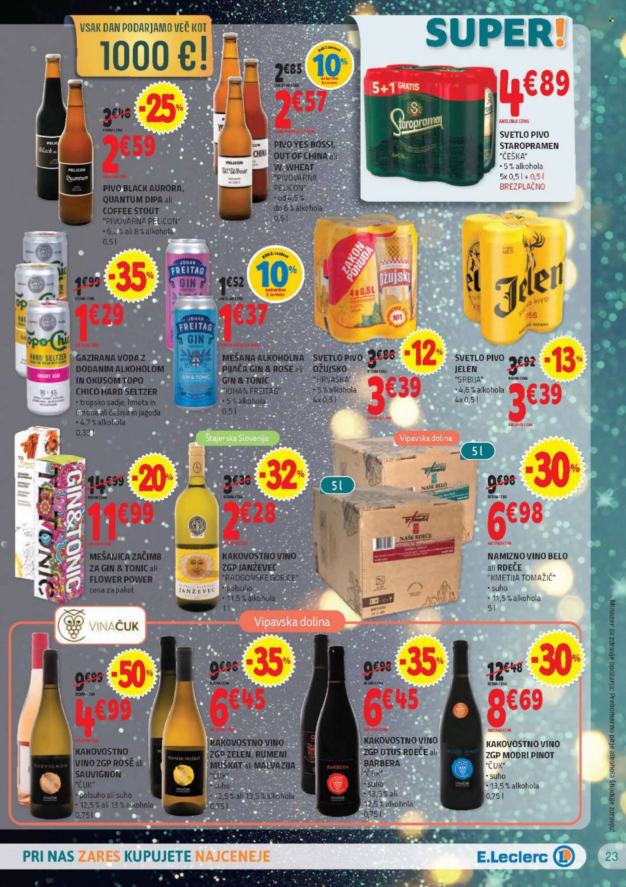 E.Leclerc katalog - 8.12.2021 - 18.12.2021. Stran 23