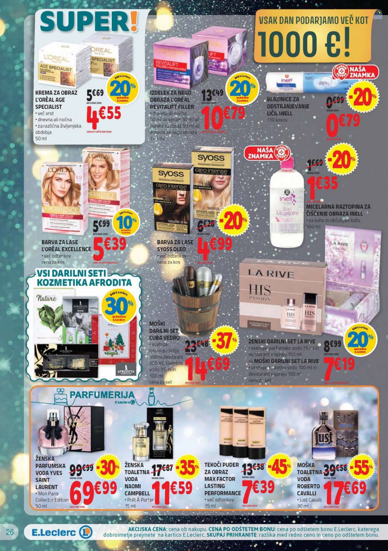E.Leclerc katalog - 8.12.2021 - 18.12.2021. Stran 26