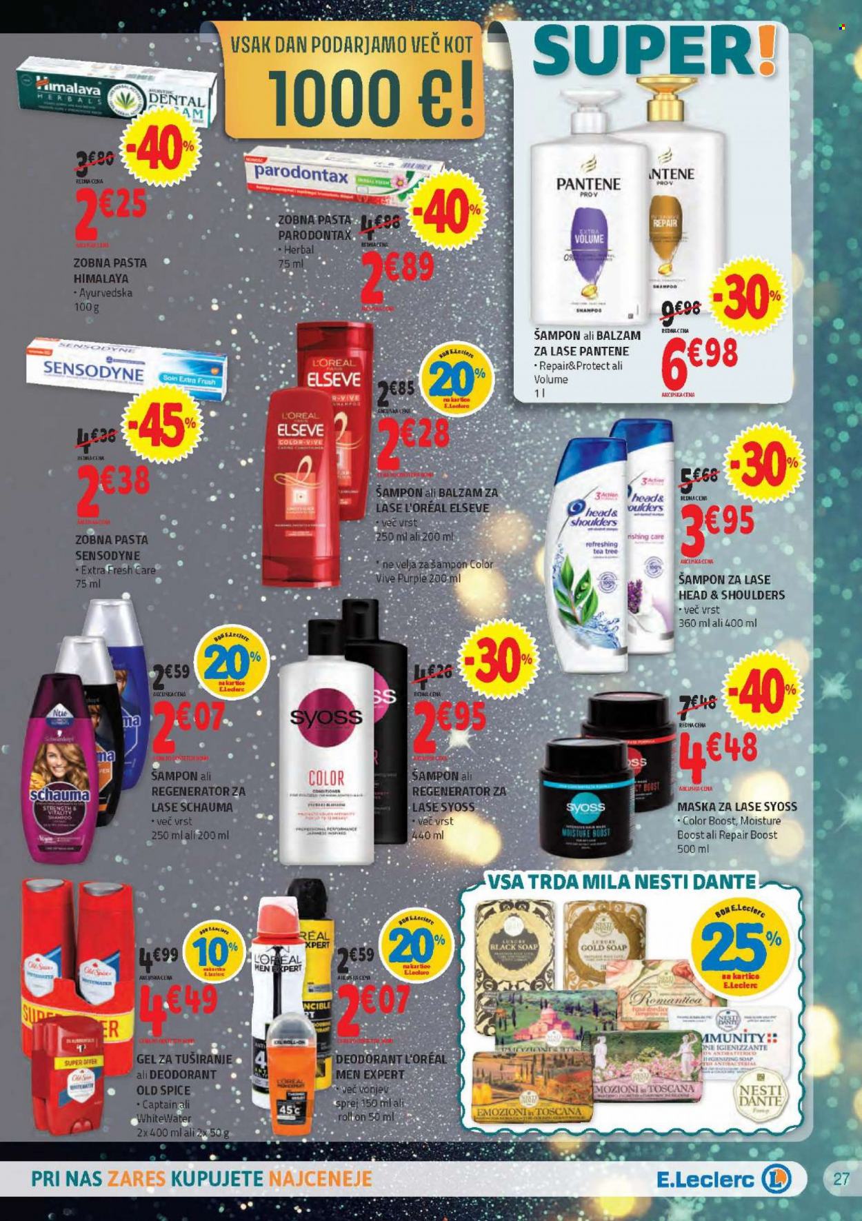 E.Leclerc katalog - 8.12.2021 - 18.12.2021. Stran 27