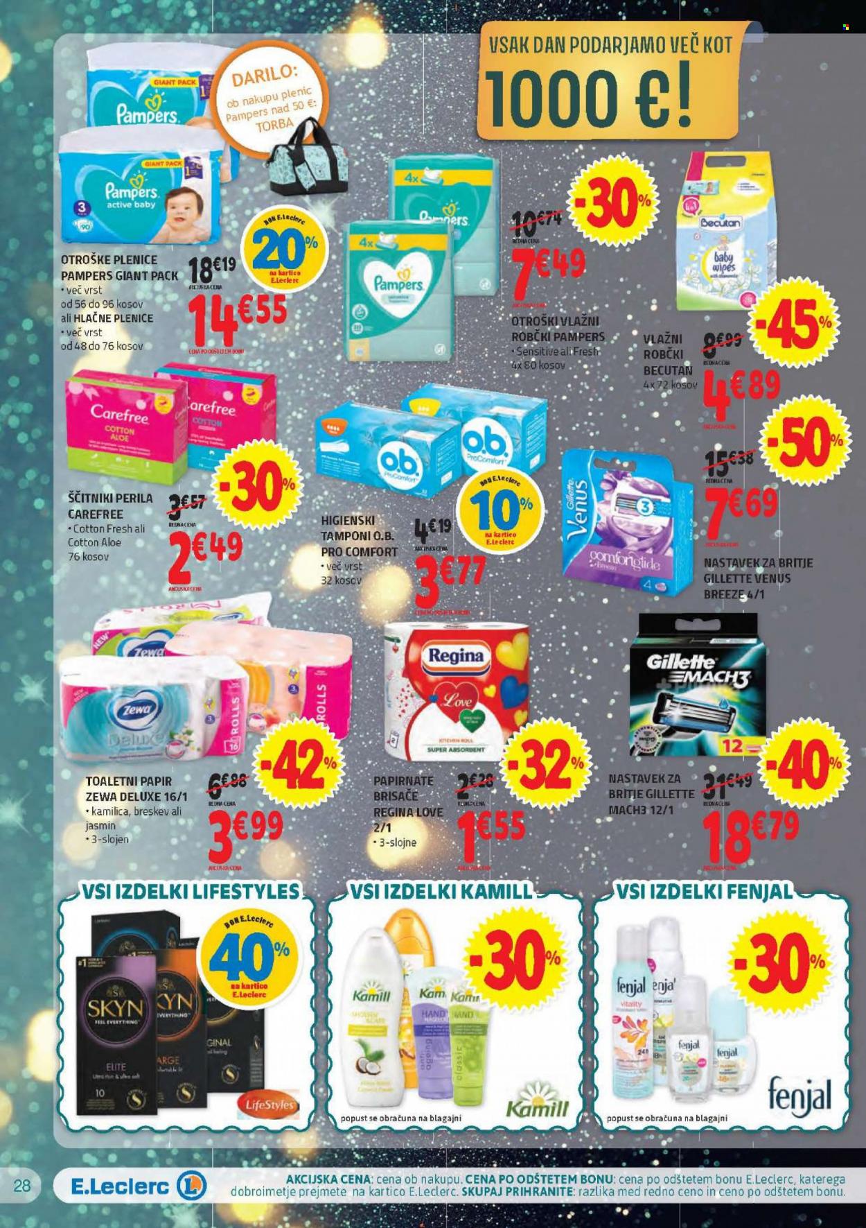 E.Leclerc katalog - 8.12.2021 - 18.12.2021. Stran 28