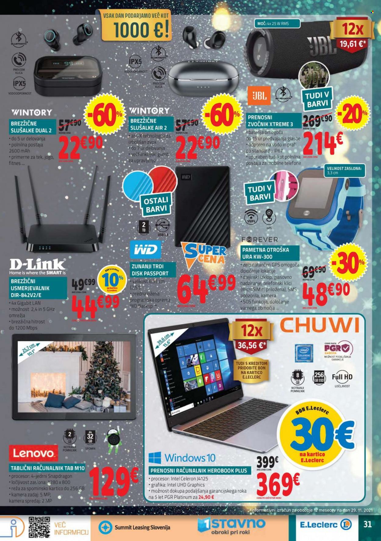 E.Leclerc katalog - 8.12.2021 - 18.12.2021. Stran 31