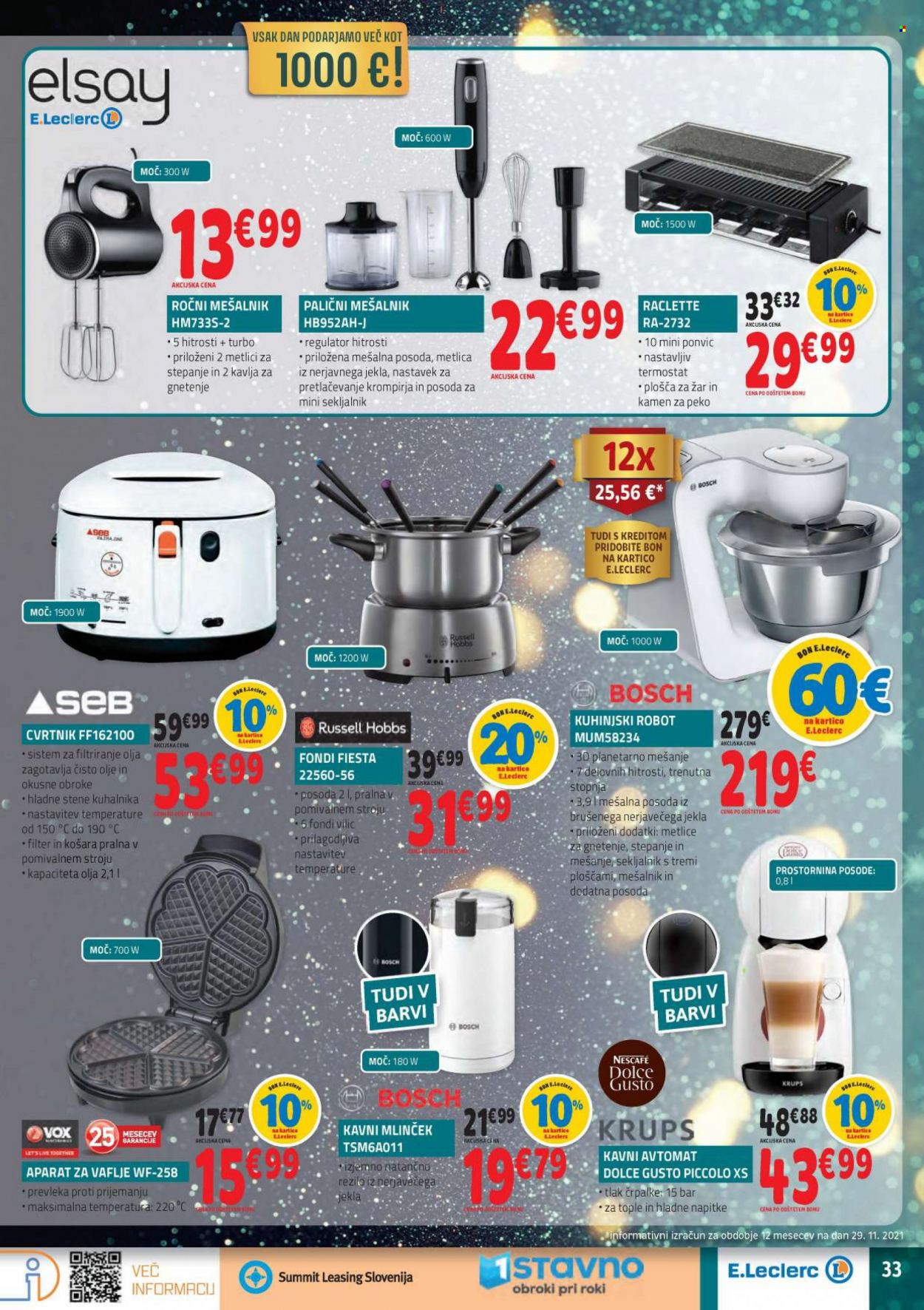 E.Leclerc katalog - 8.12.2021 - 18.12.2021. Stran 33