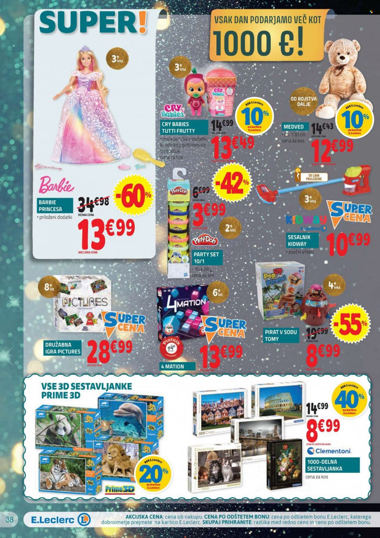 E.Leclerc katalog - 8.12.2021 - 18.12.2021. Stran 38
