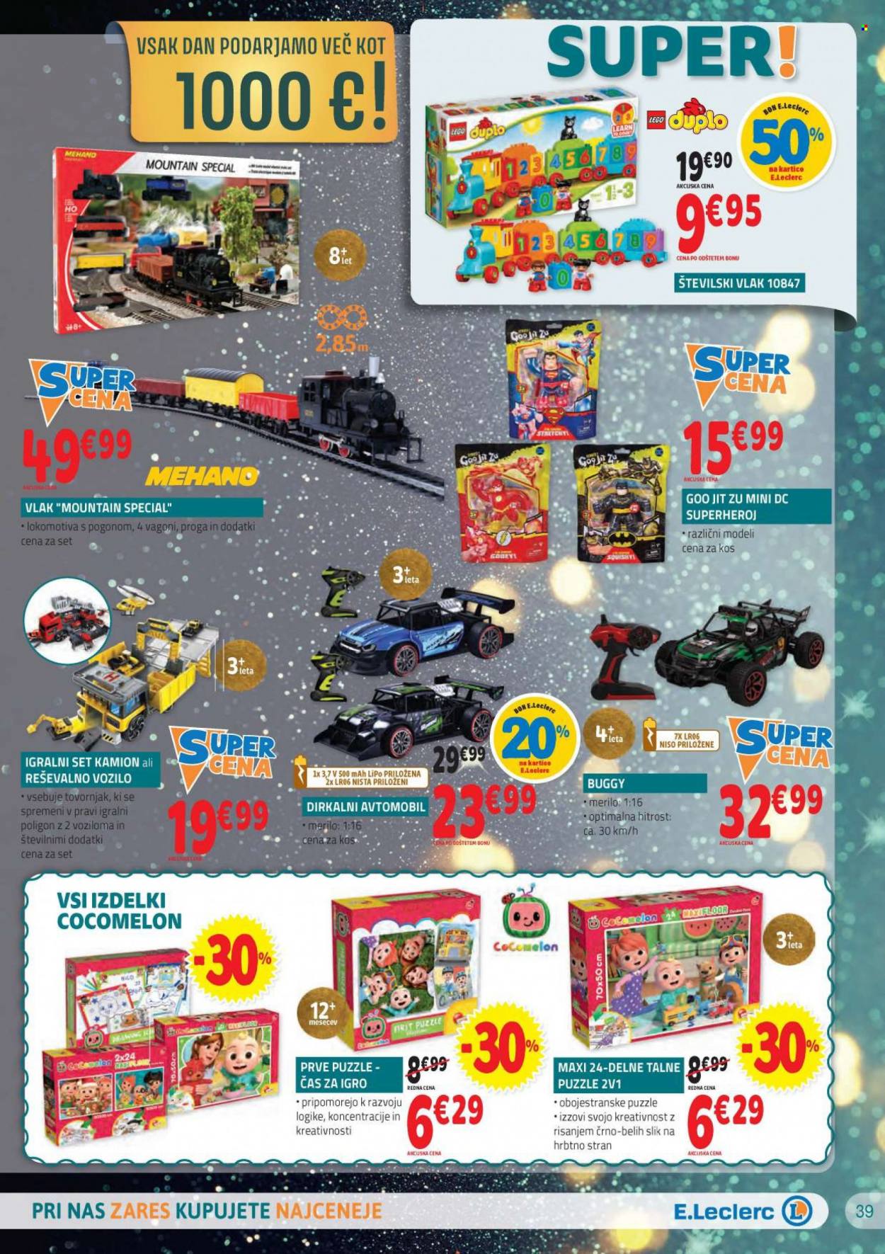 E.Leclerc katalog - 8.12.2021 - 18.12.2021. Stran 39