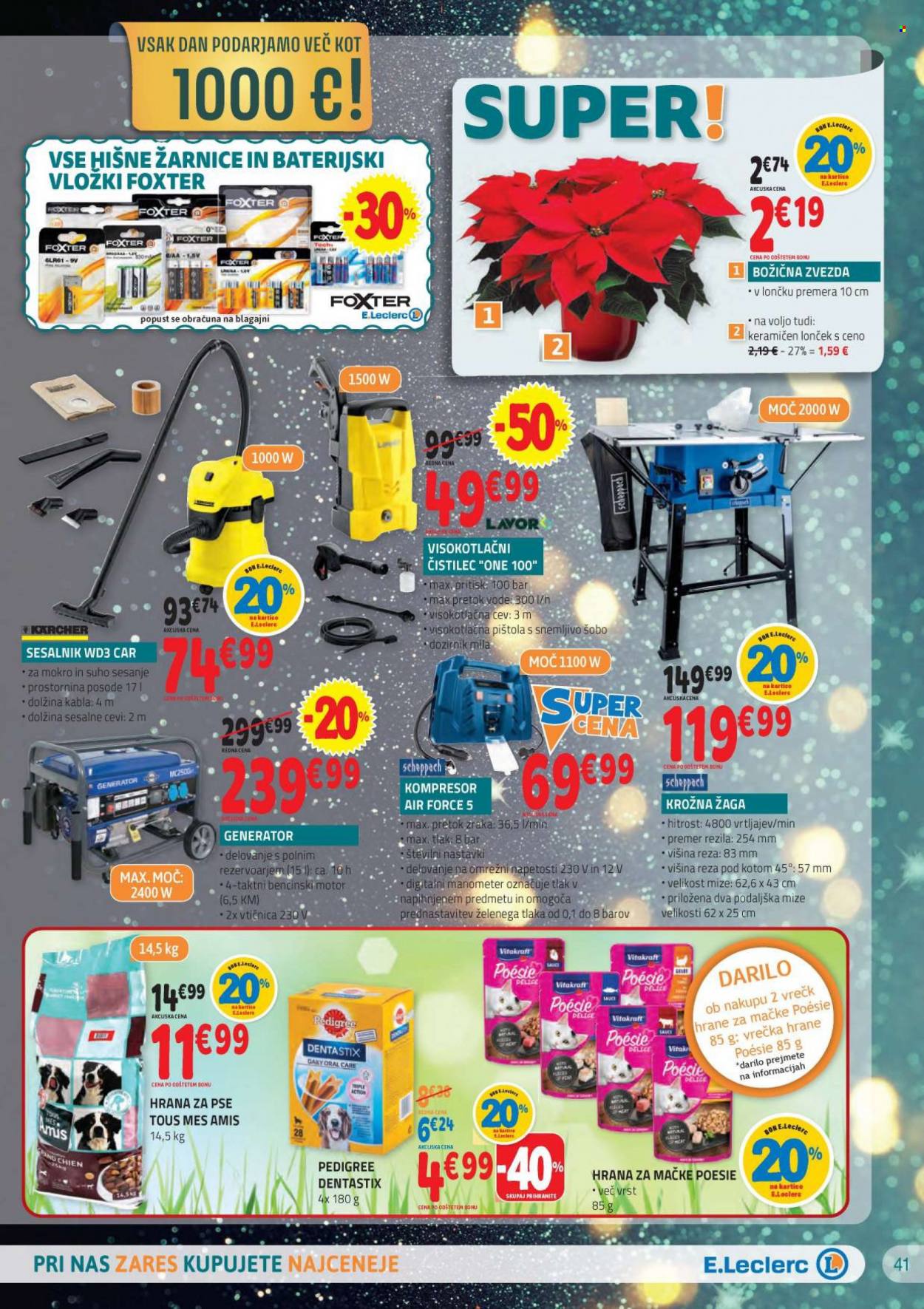 E.Leclerc katalog - 8.12.2021 - 18.12.2021. Stran 41