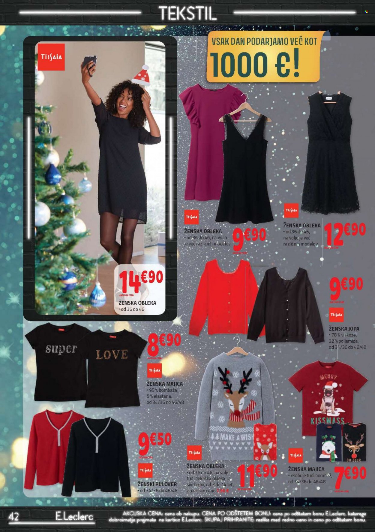 E.Leclerc katalog - 8.12.2021 - 18.12.2021. Stran 42