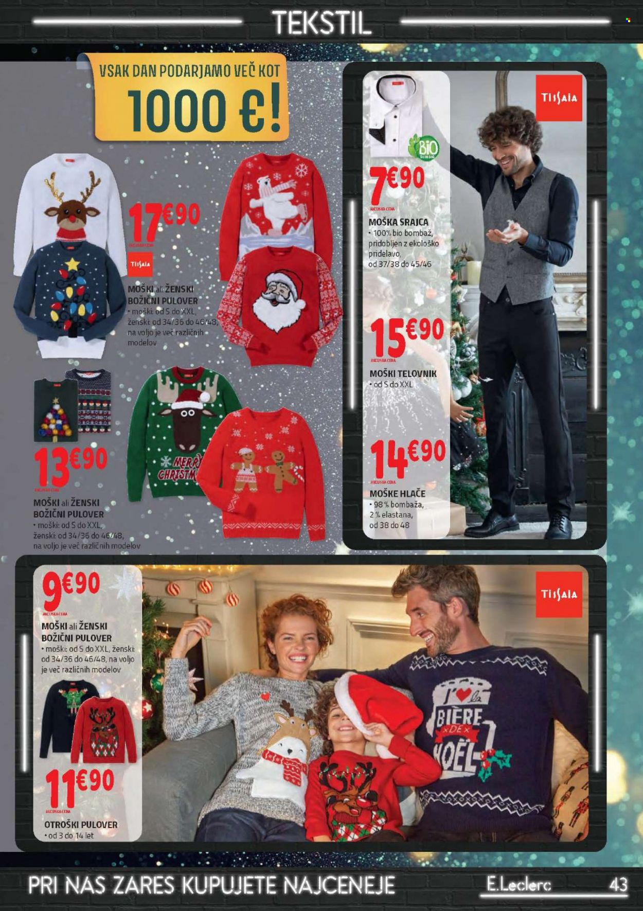 E.Leclerc katalog - 8.12.2021 - 18.12.2021. Stran 43