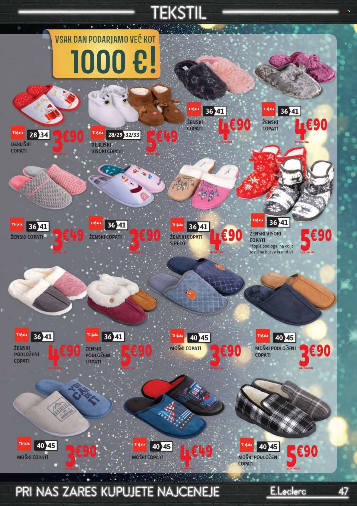 E.Leclerc katalog - 8.12.2021 - 18.12.2021. Stran 47