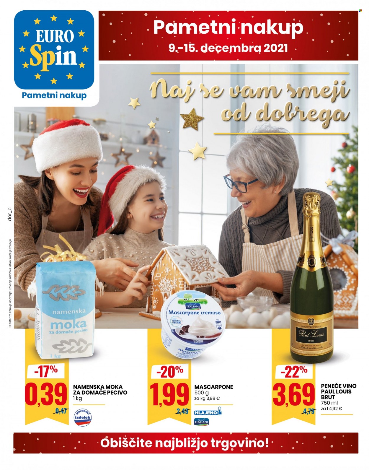 EuroSpin katalog - 9.12.2021 - 15.12.2021. Stran 1