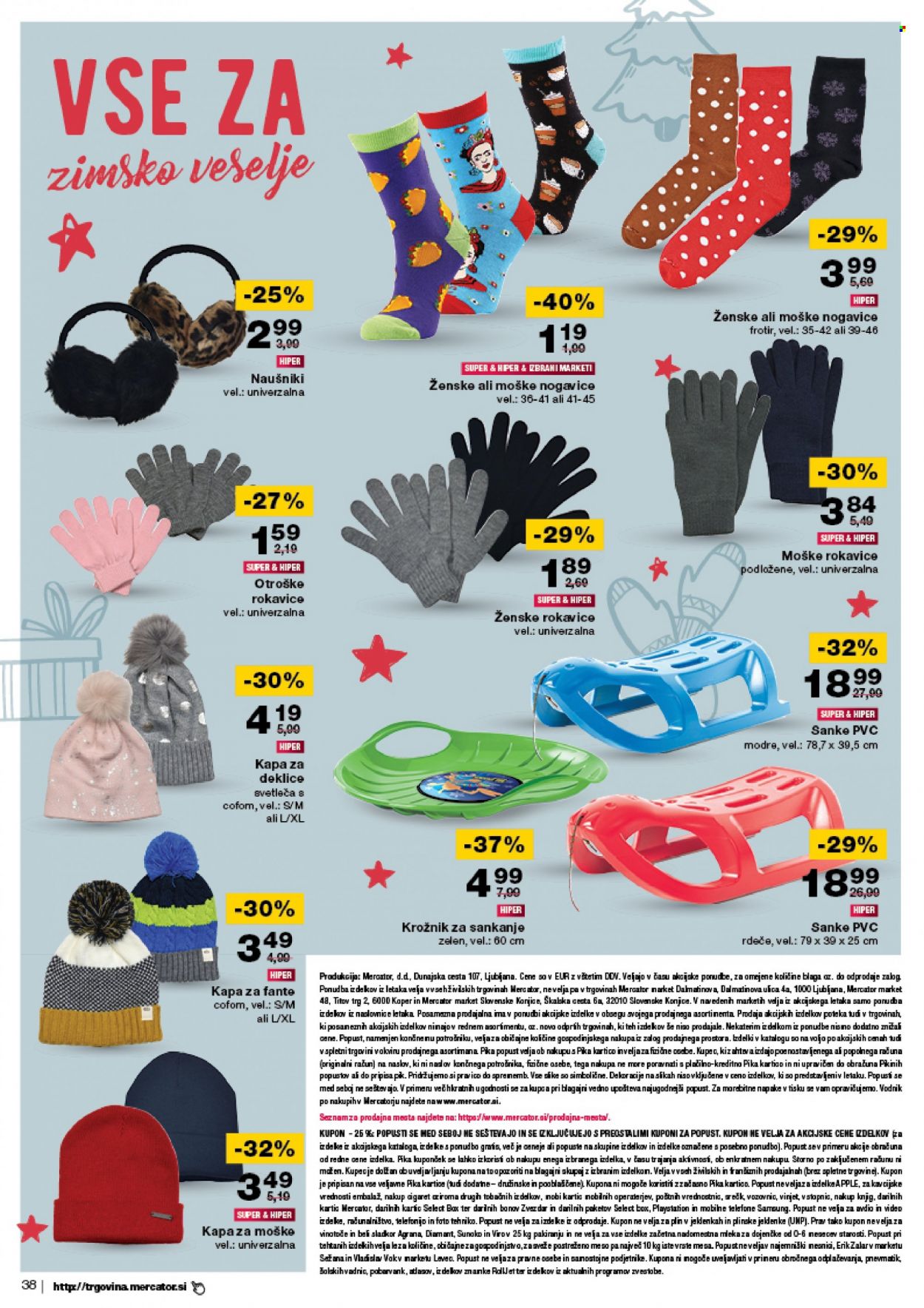 Mercator katalog - 9.12.2021 - 15.12.2021. Stran 38