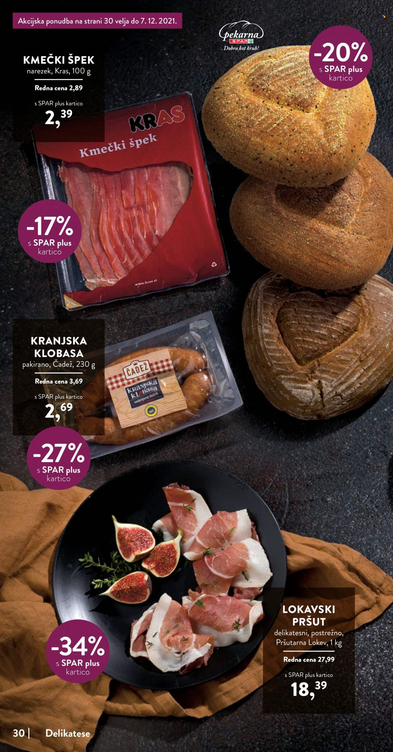 SPAR katalog - 24.11.2021 - 21.12.2021. Stran 30