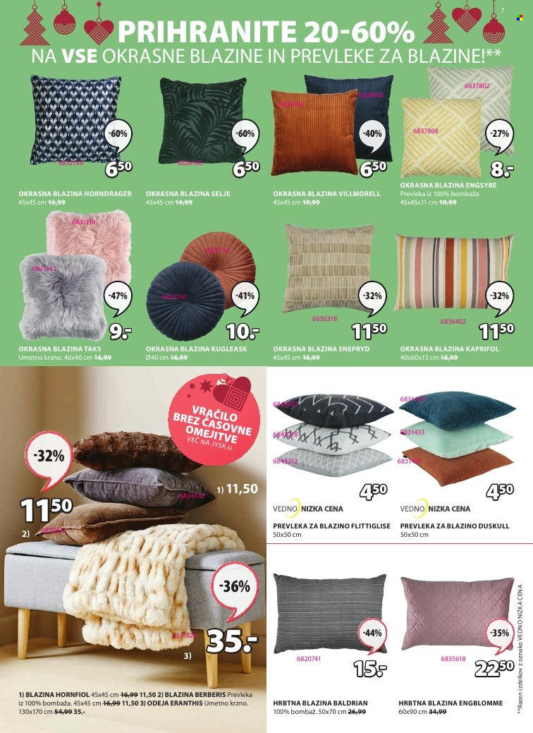 JYSK katalog - 9.12.2021 - 23.12.2021. Stran 7