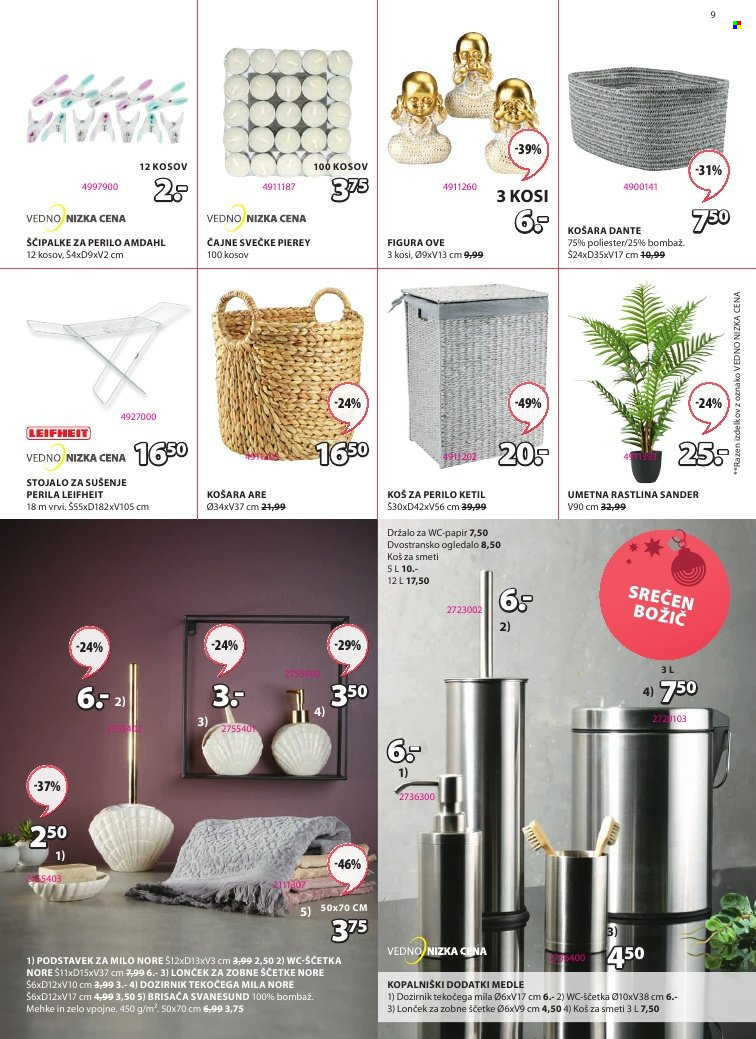 JYSK katalog - 9.12.2021 - 23.12.2021. Stran 9