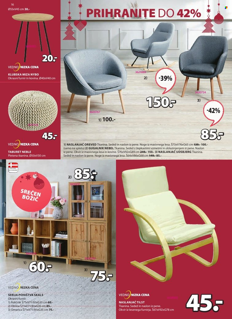 JYSK katalog - 9.12.2021 - 23.12.2021. Stran 16