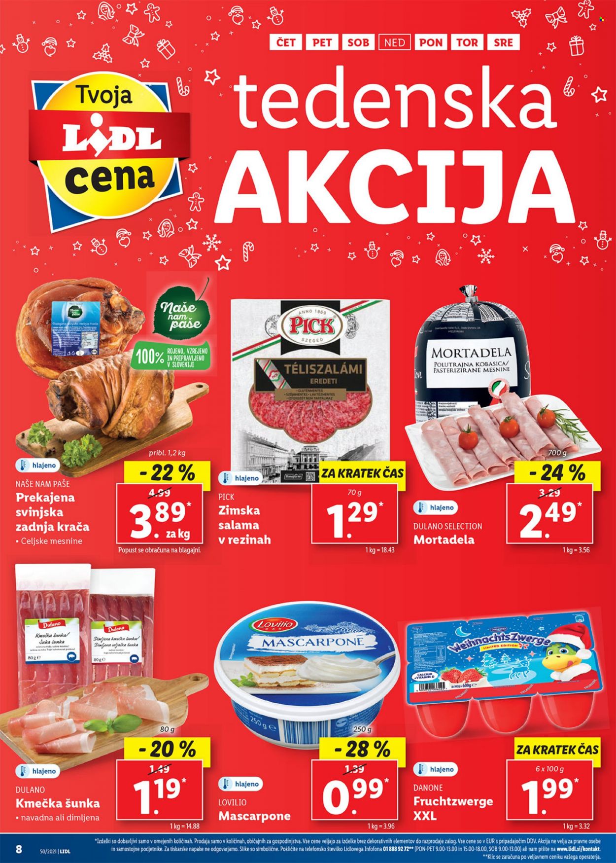 Lidl katalog - 16.12.2021 - 26.12.2021. Stran 8