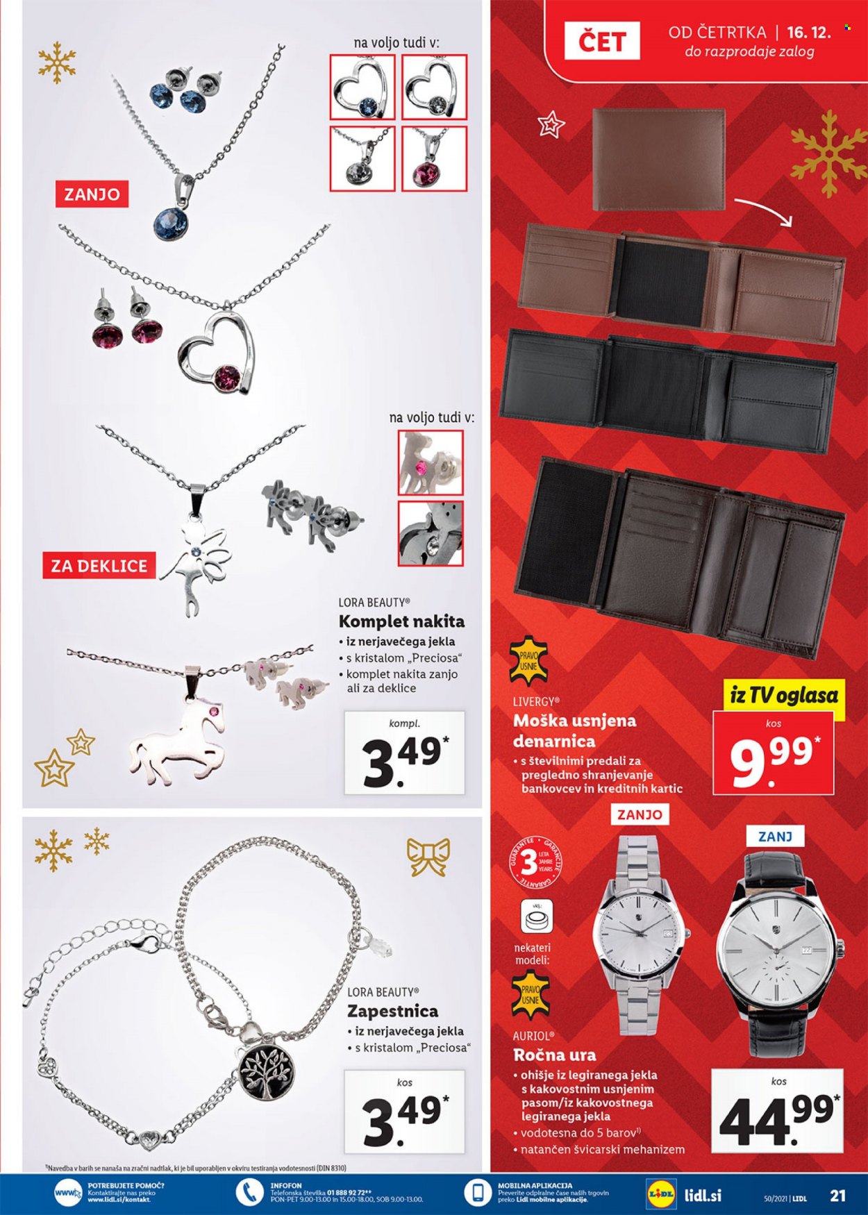 Lidl katalog - 16.12.2021 - 26.12.2021. Stran 21