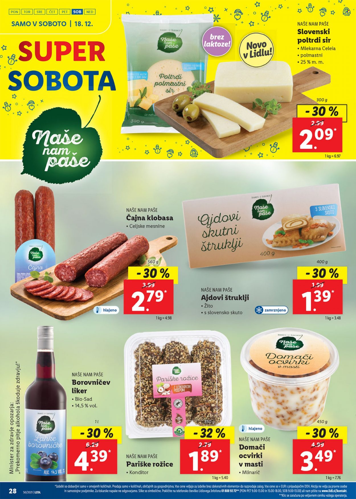 Lidl katalog - 16.12.2021 - 26.12.2021. Stran 28