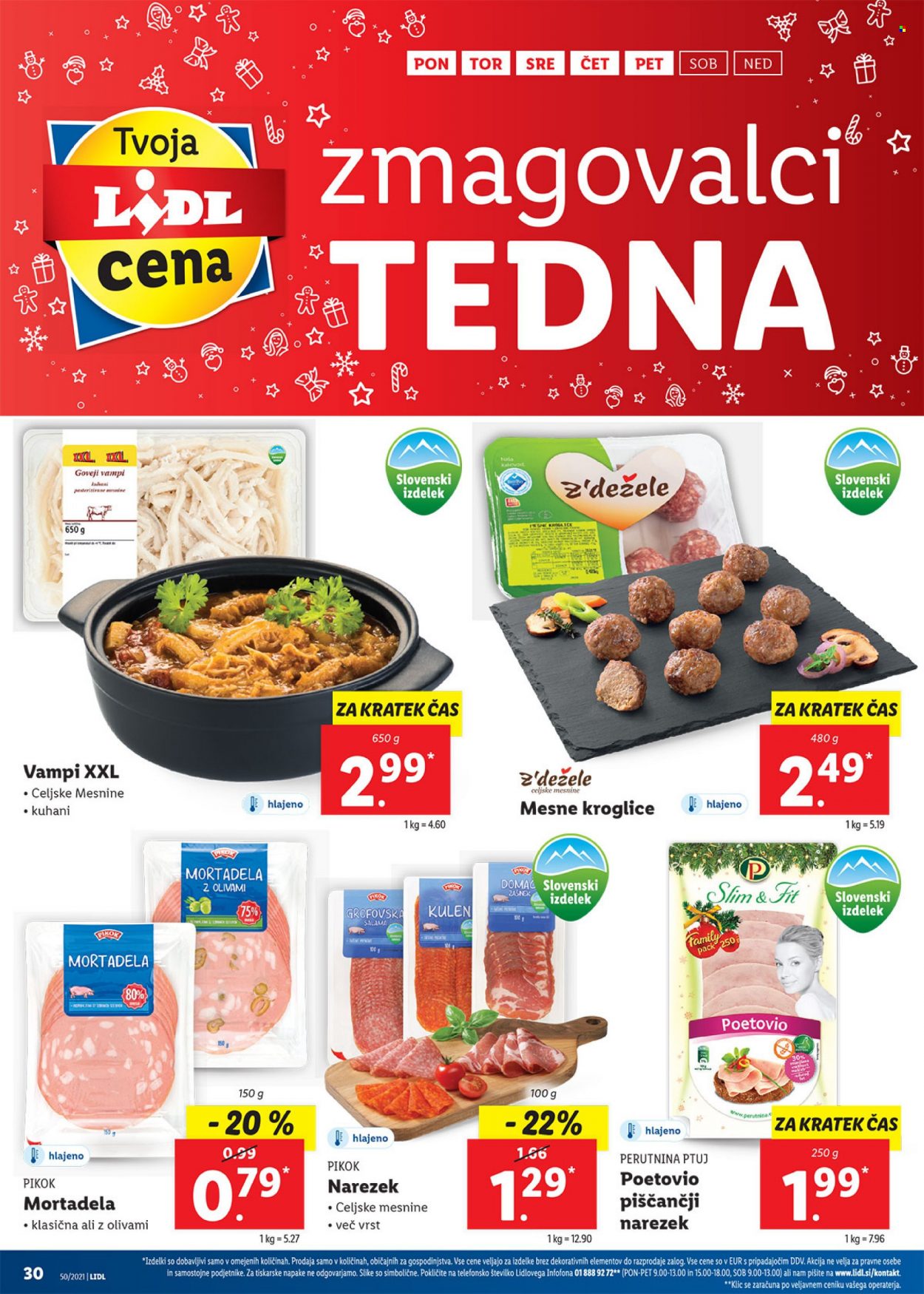 Lidl katalog - 16.12.2021 - 26.12.2021. Stran 30