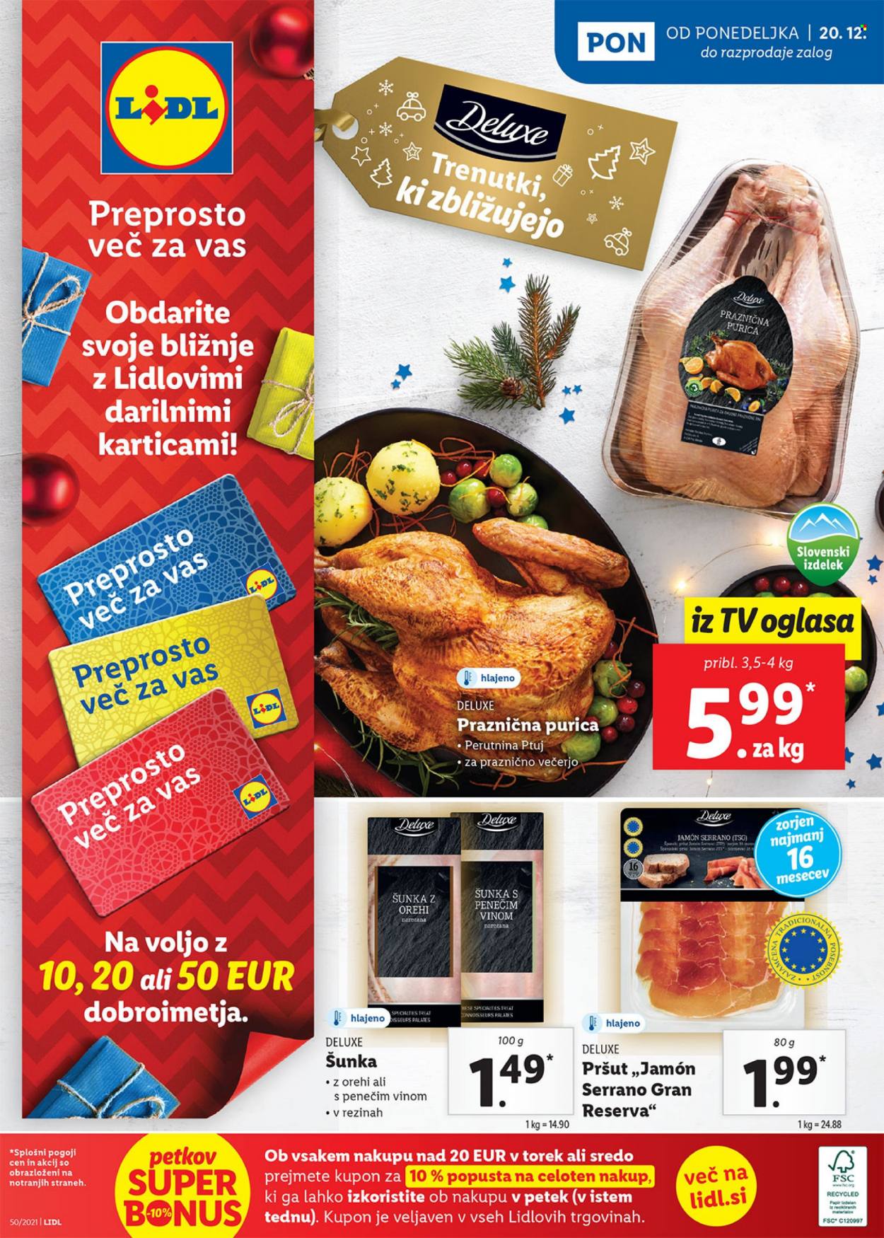Lidl katalog - 16.12.2021 - 26.12.2021. Stran 52