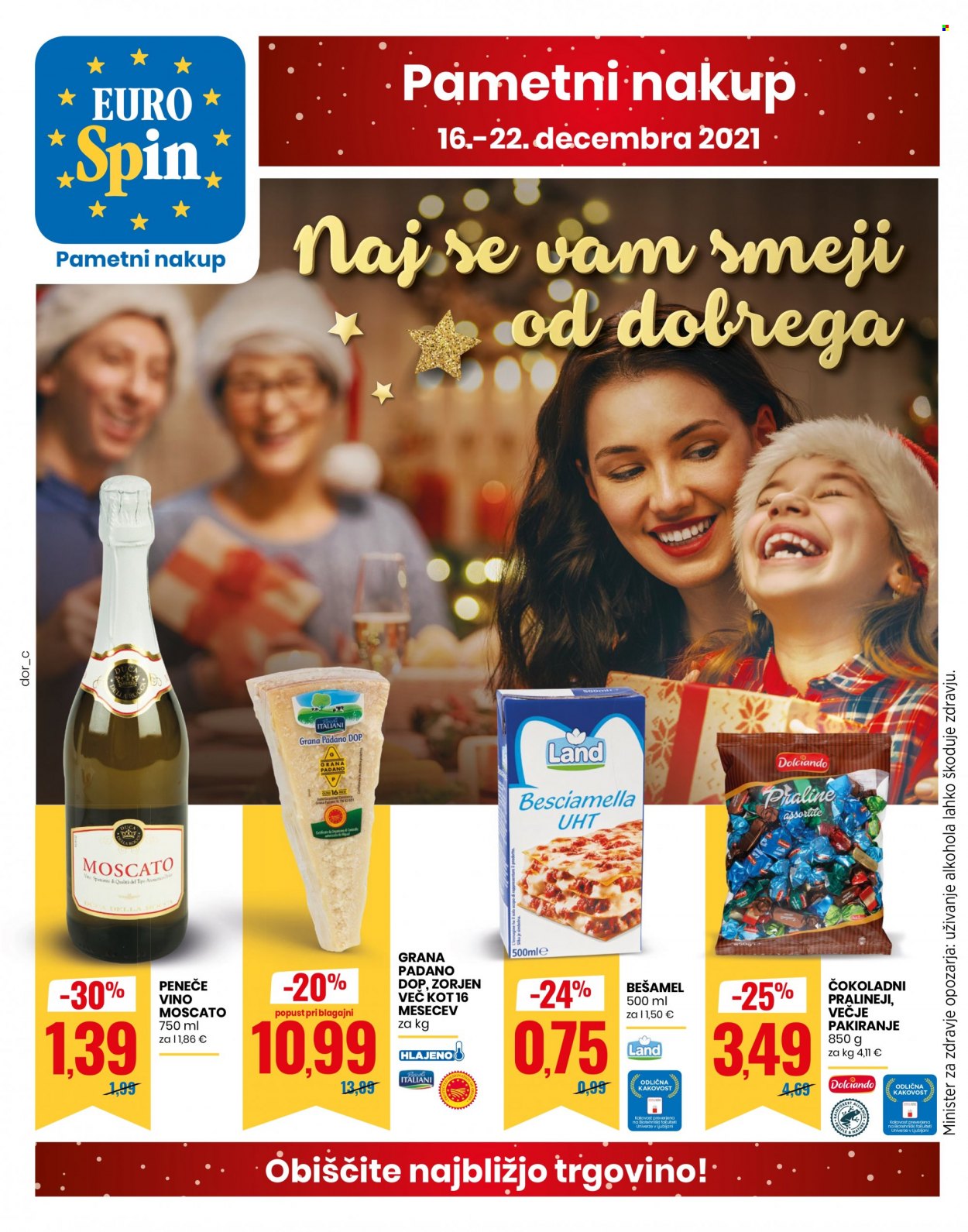 EuroSpin katalog - 16.12.2021 - 22.12.2021. Stran 1