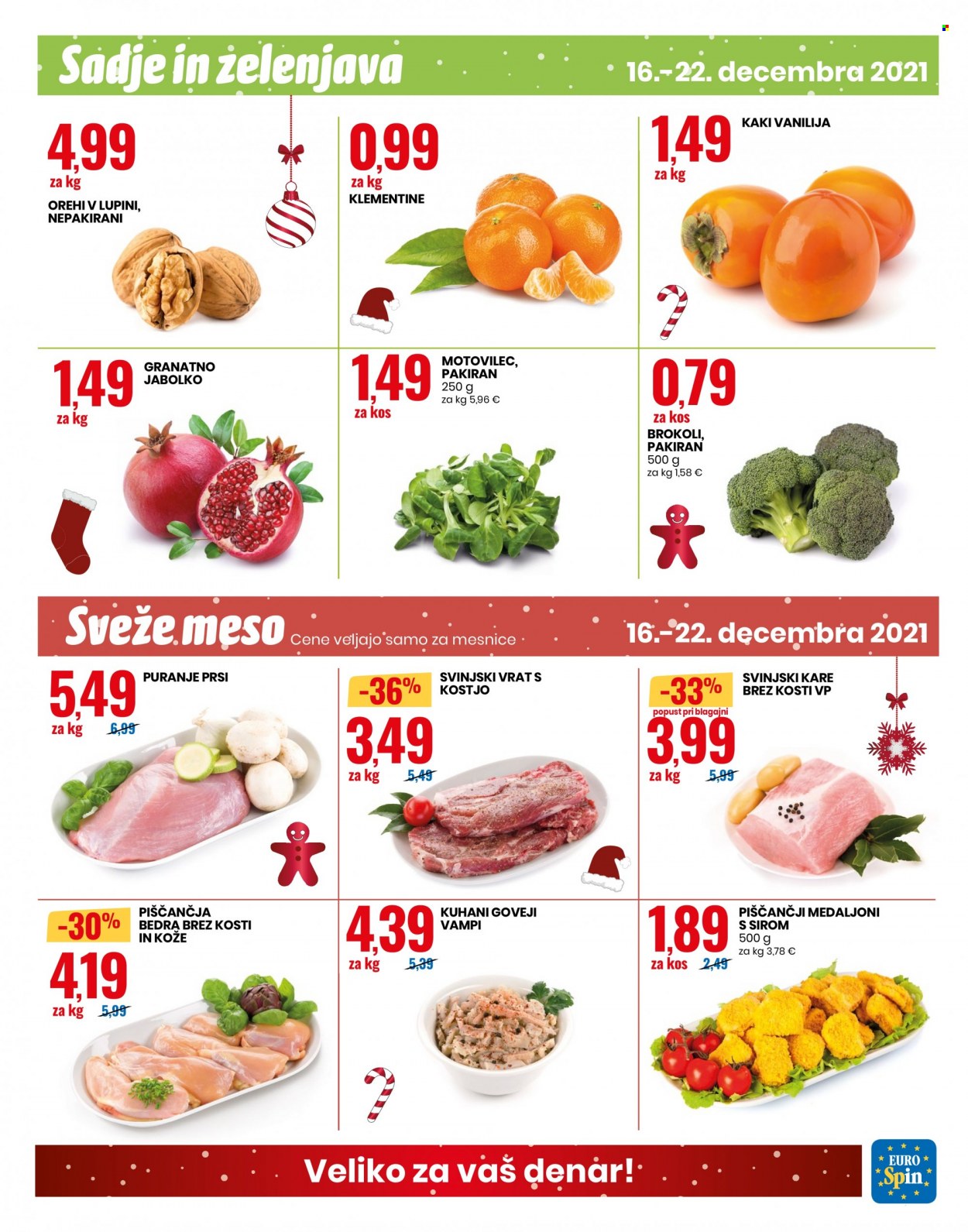 EuroSpin katalog - 16.12.2021 - 22.12.2021. Stran 9