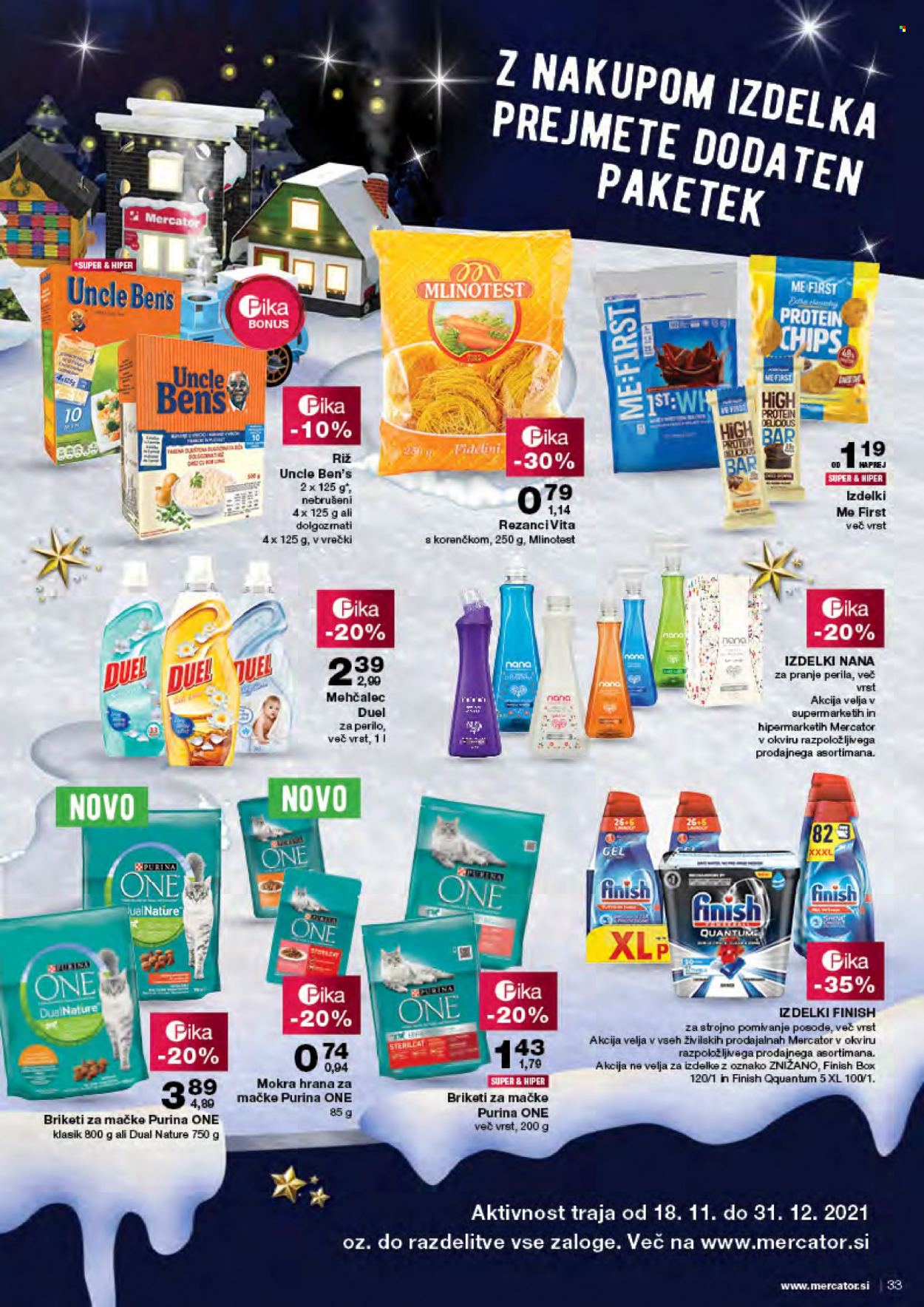 Mercator katalog - 16.12.2021 - 22.12.2021. Stran 33