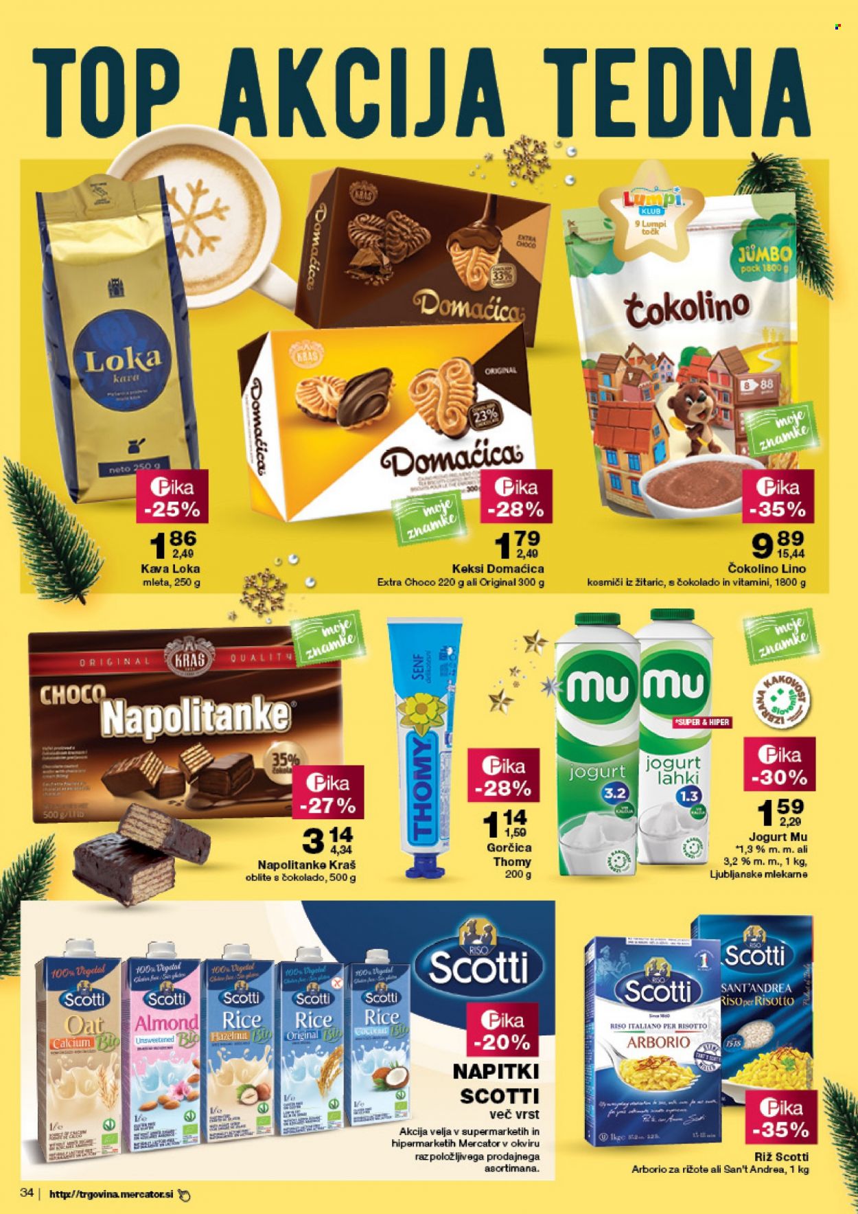 Mercator katalog - 16.12.2021 - 22.12.2021. Stran 34