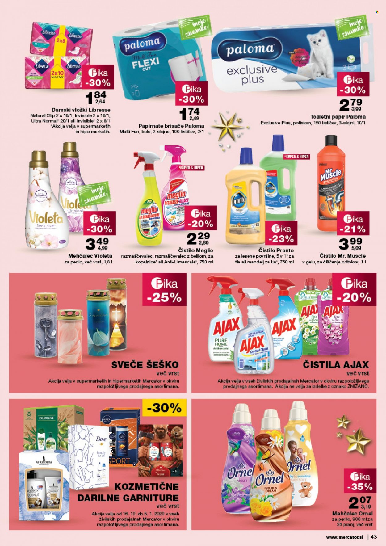 Mercator katalog - 16.12.2021 - 22.12.2021. Stran 43