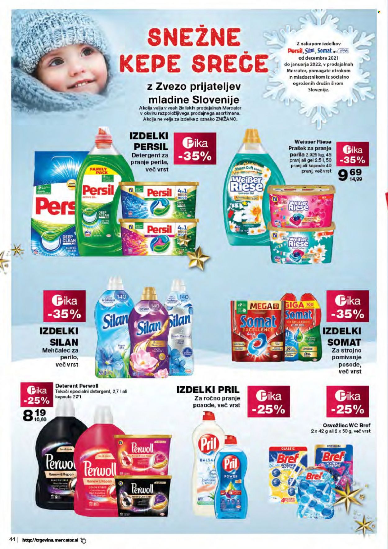Mercator katalog - 16.12.2021 - 22.12.2021. Stran 44