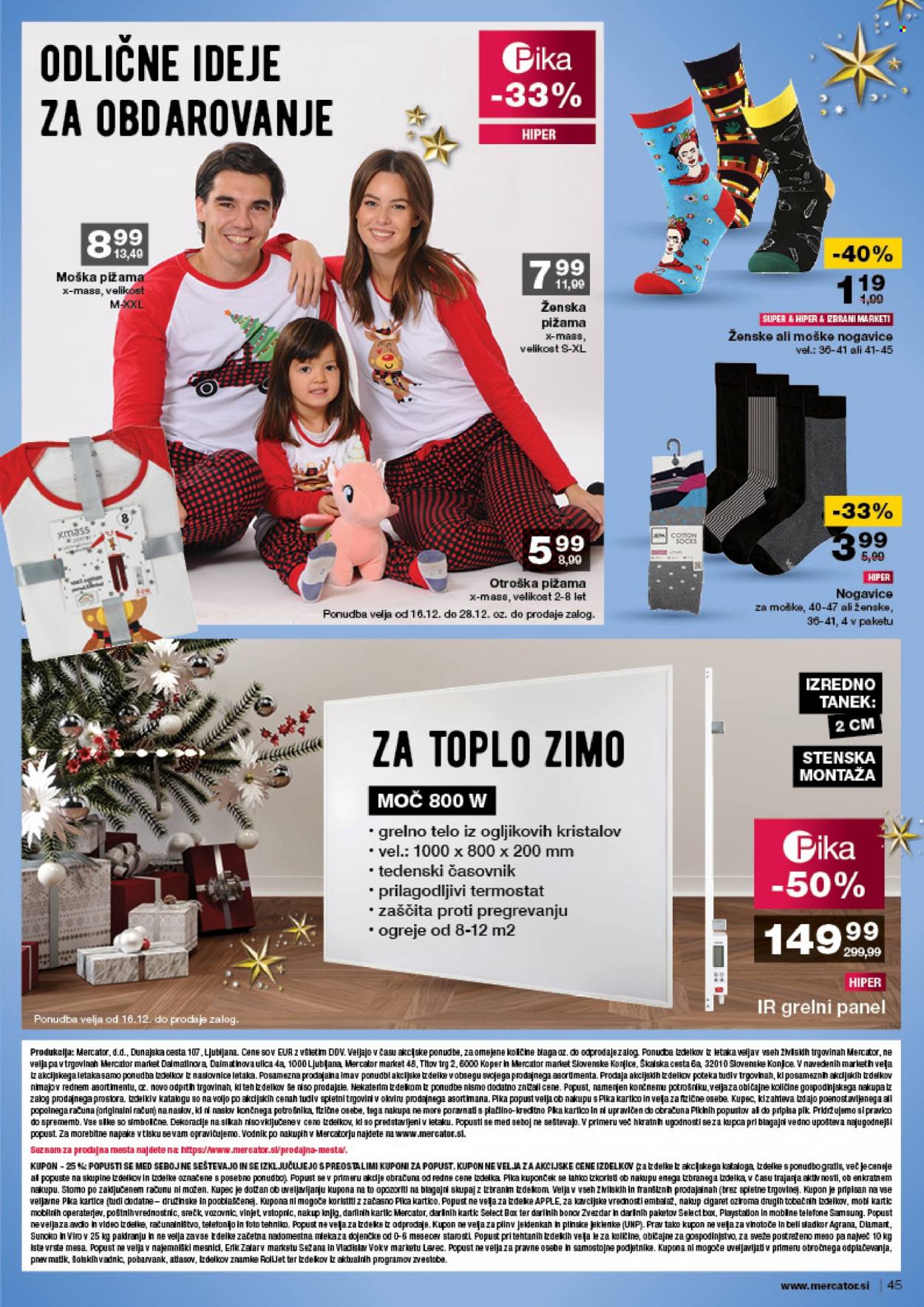Mercator katalog - 16.12.2021 - 22.12.2021. Stran 45
