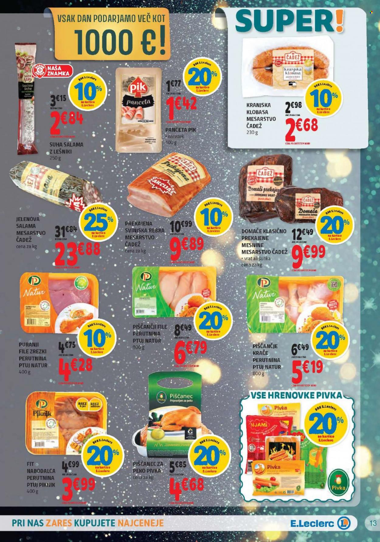 E.Leclerc katalog - 15.12.2021 - 24.12.2021. Stran 13