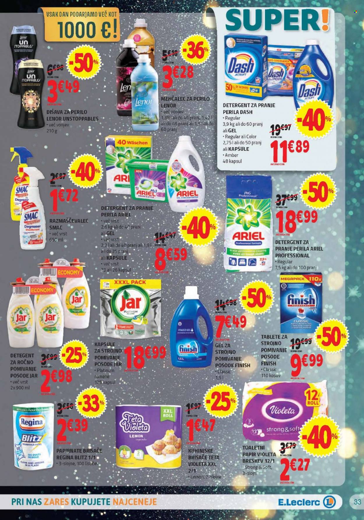 E.Leclerc katalog - 15.12.2021 - 24.12.2021. Stran 33