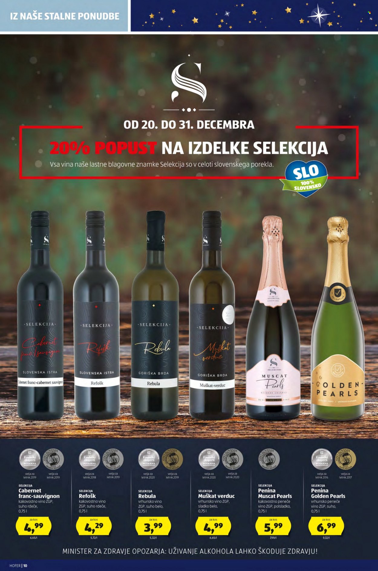 Hofer katalog - 17.12.2021 - 24.12.2021. Stran 10