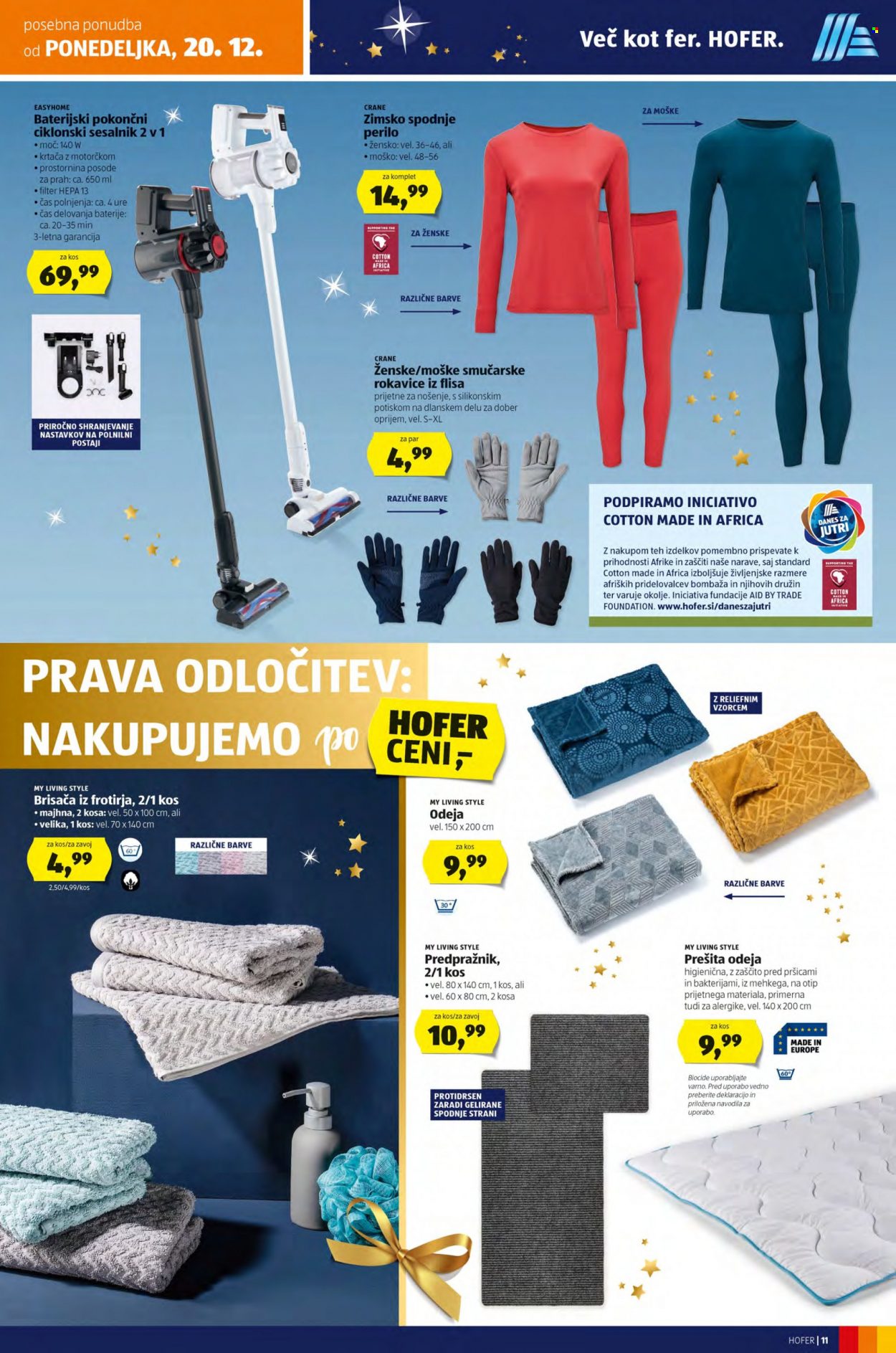 Hofer katalog - 17.12.2021 - 24.12.2021. Stran 11