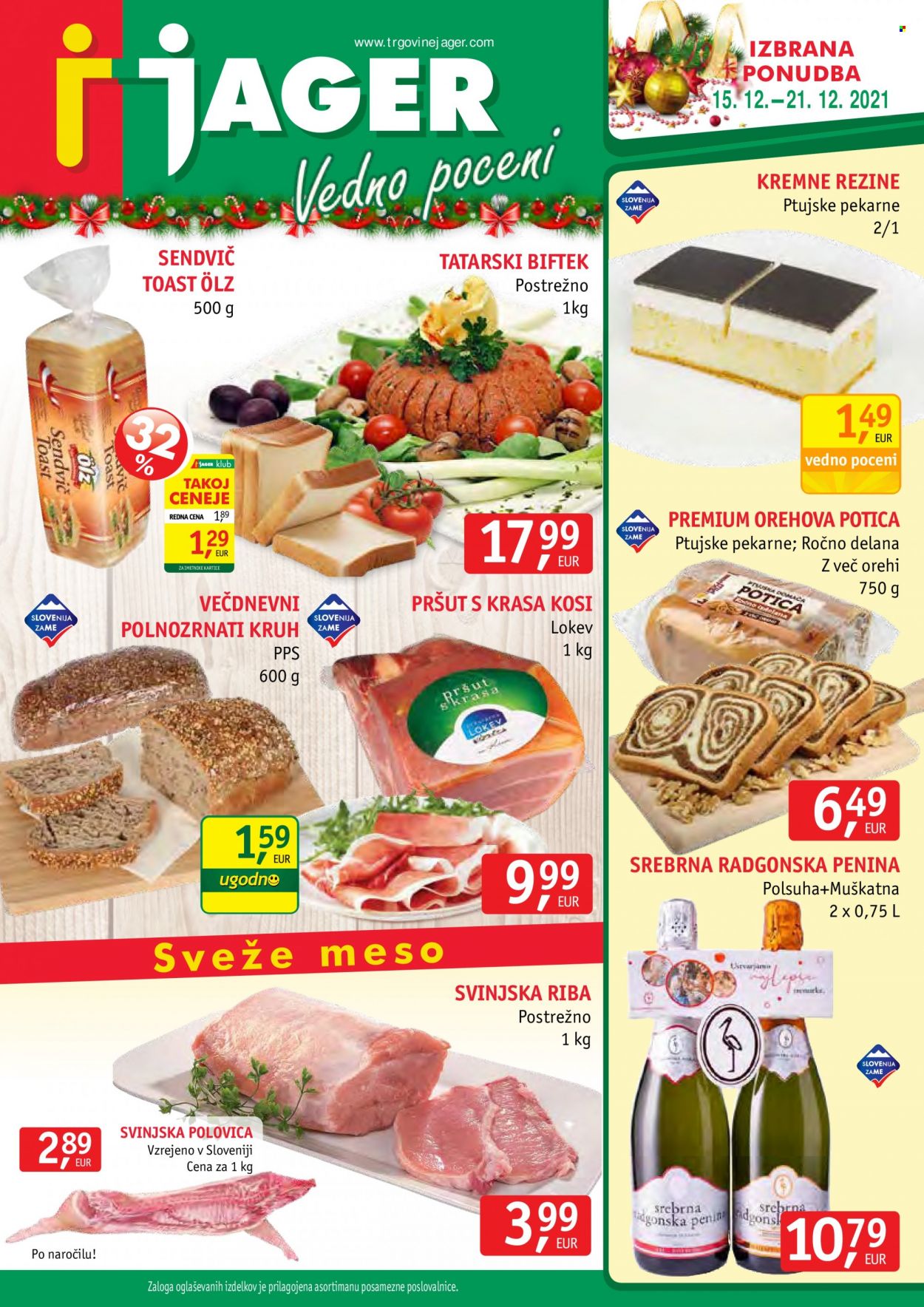 JAGER katalog - 15.12.2021 - 21.12.2021. Stran 1